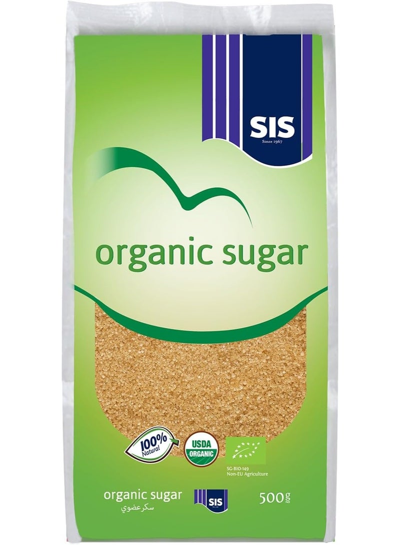 سيس سكر عضوي طبيعي 100%، 500 غرام - Image 1